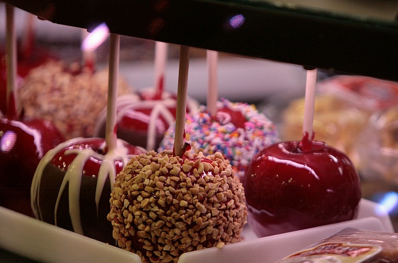 candy apples