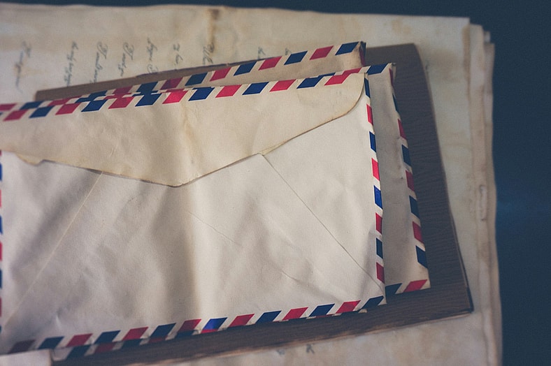 stack of envelopes