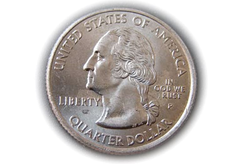 2005 P Kansas "In God We Rust" Quarter