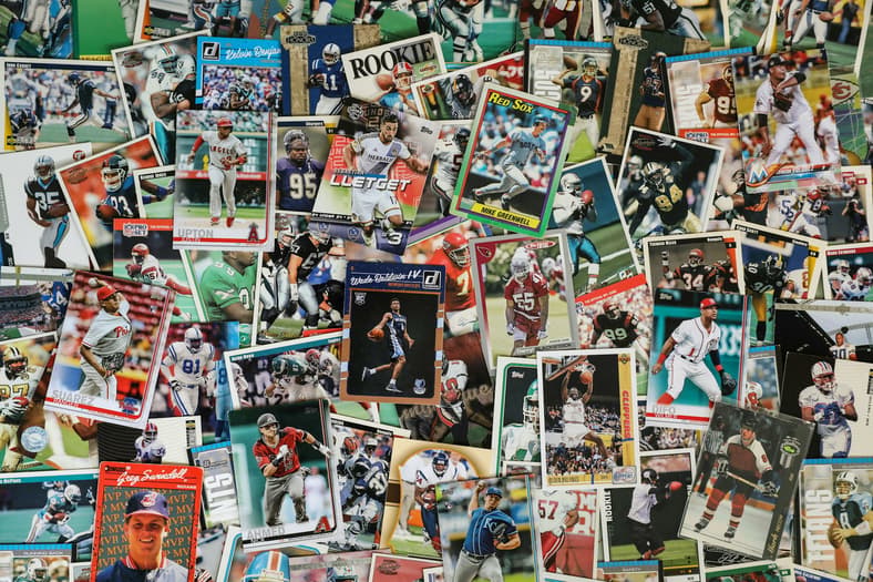 various baseball cards / 1975 Topps uncut sheet