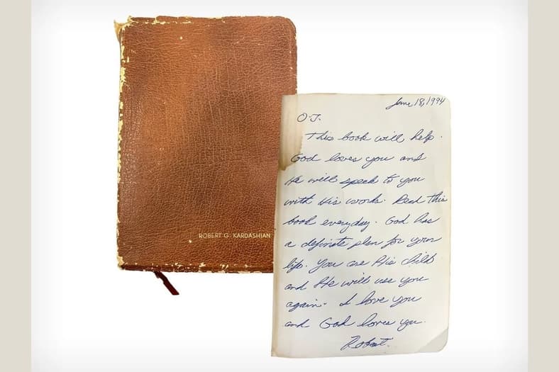 Kardashian Sr. Holy Bible