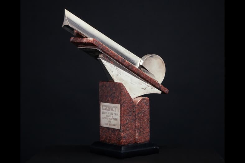 1993 IndyCar Rookie of the Year Trophy