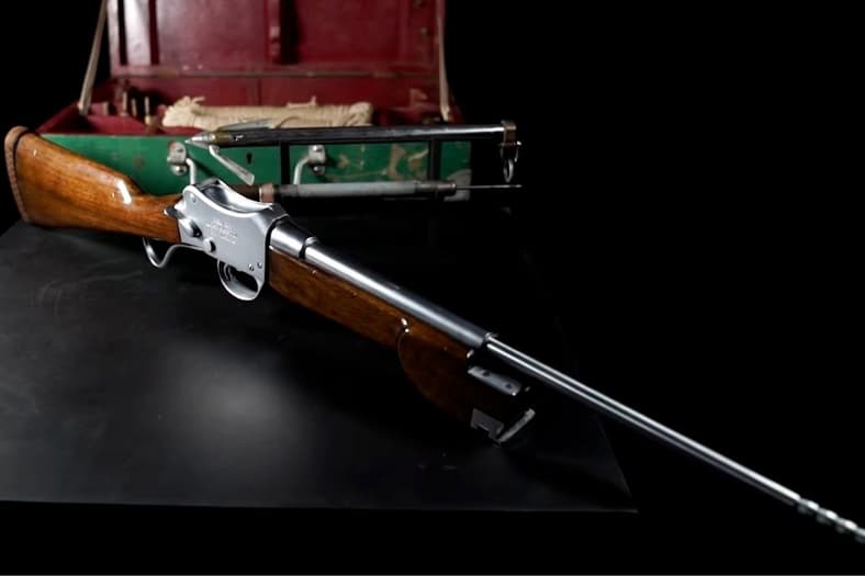 Quint's Screen- and Photo-Matched W. W. Greener Light Harpoon Gun from Jaws