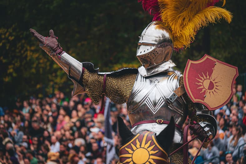 knight on horse