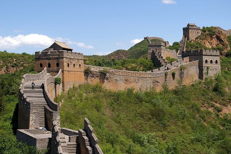 Great Wall of China near Jinshanling