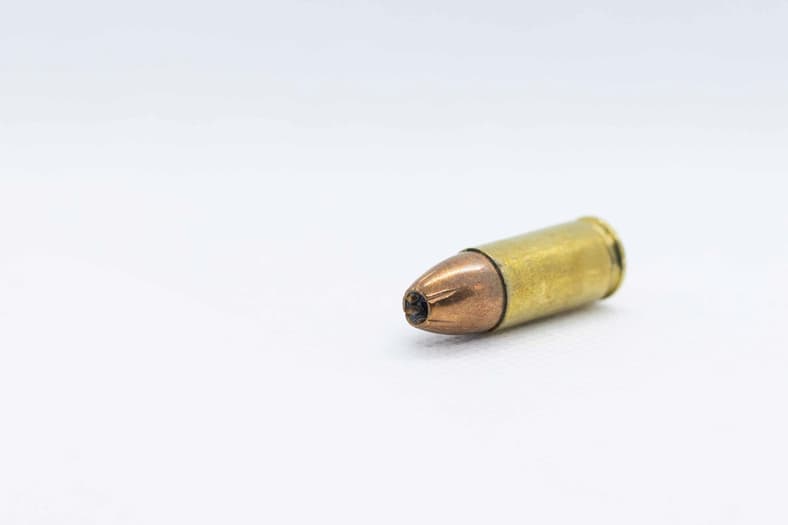 bullet from a gun