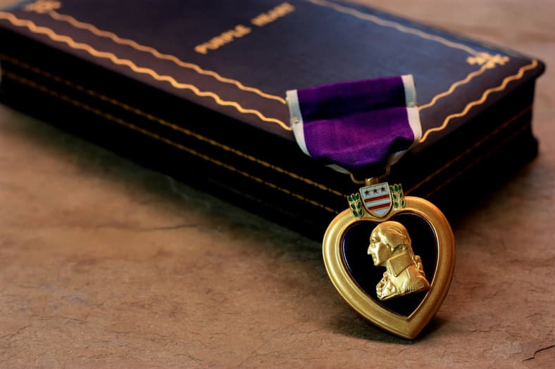 purple heart award