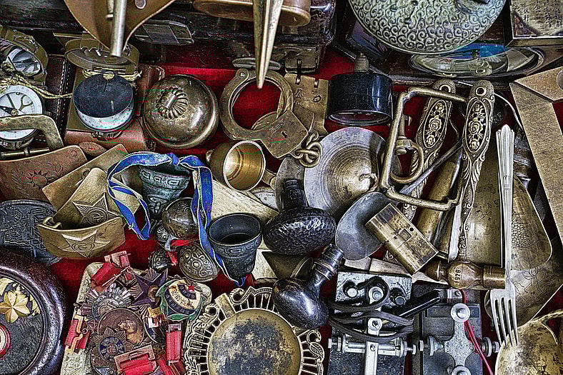 scattered antiques