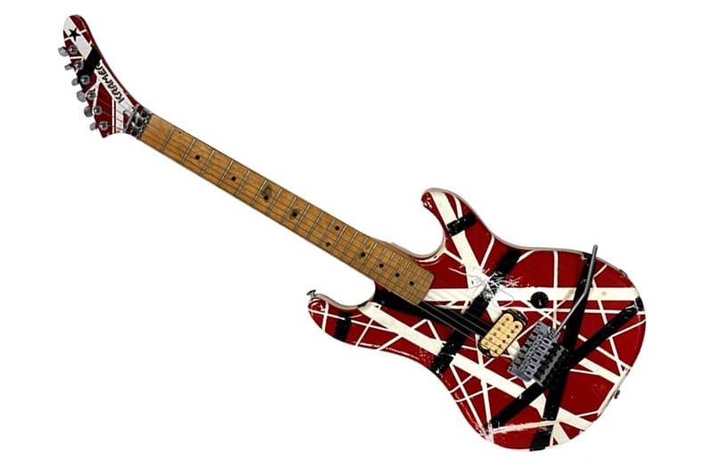 Eddie Van Halen 1984 Owned & 5150 Studio Played Kramer Guitar. Auction item at gottahaverockandroll.com auction. 
