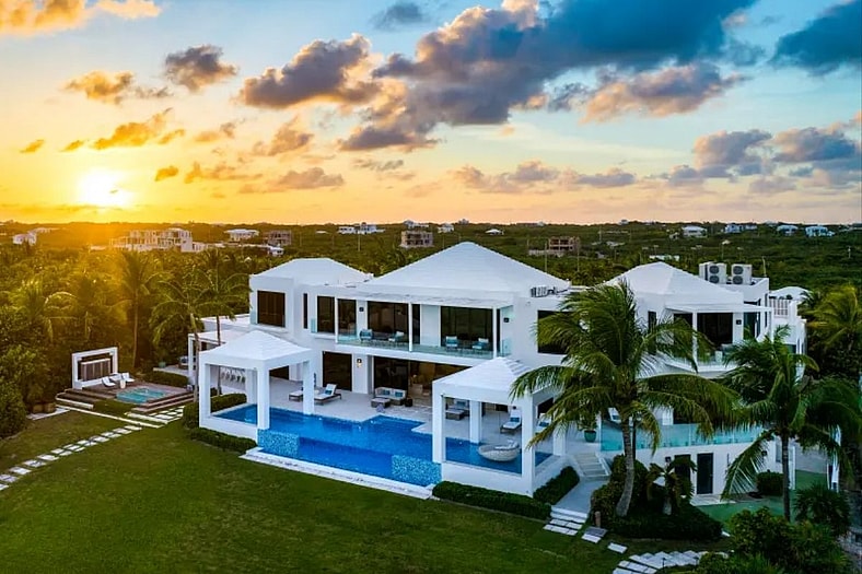 Turks and Caicos villa that’s had a starring role on reality TV shows.