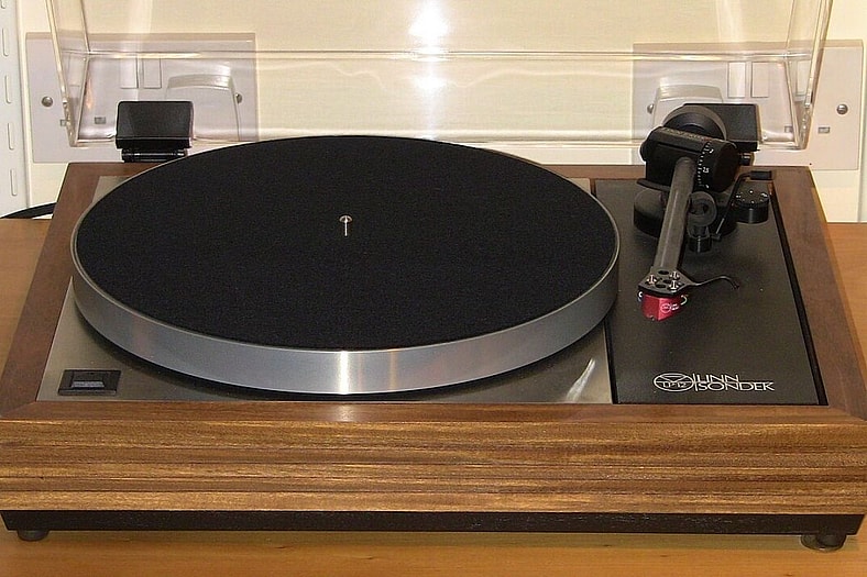 Linn Sondek LP12 turntable with Linn Ekos tone arm and Troika (moving coil) cartridge