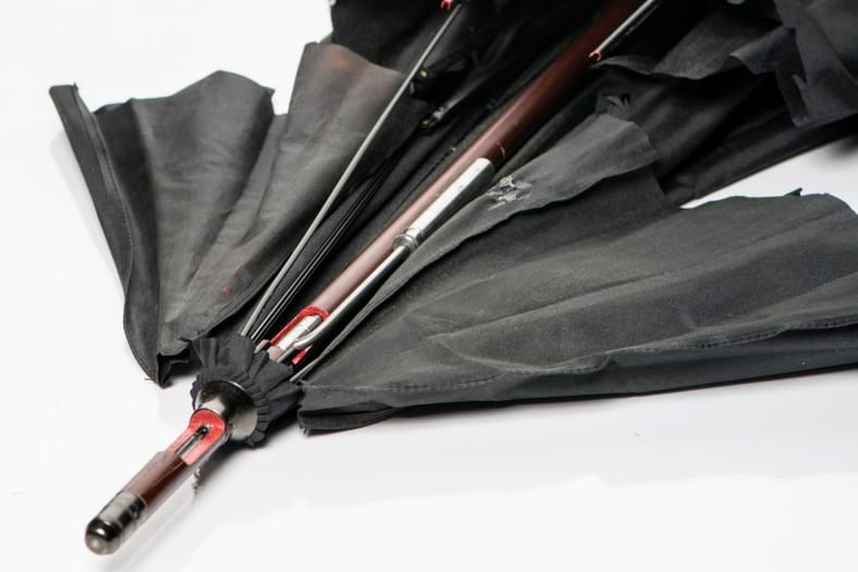 poison tipped umbrella