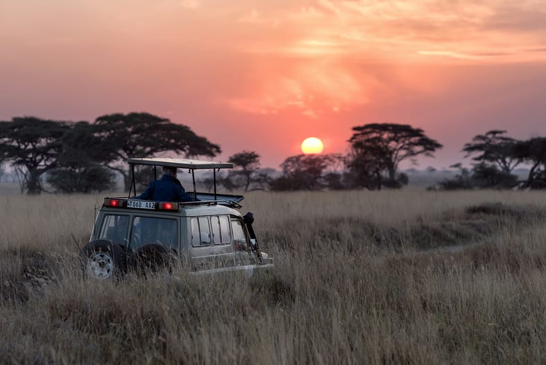 african sunset