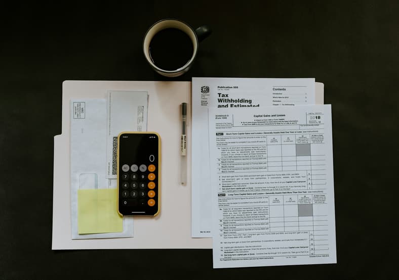 tax return paperwork