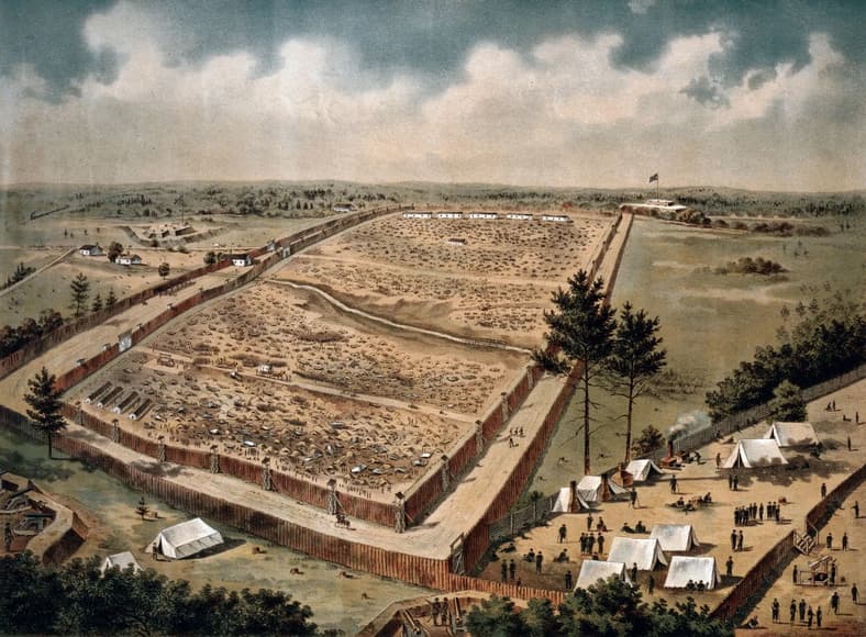 camp sumter andersonville prison