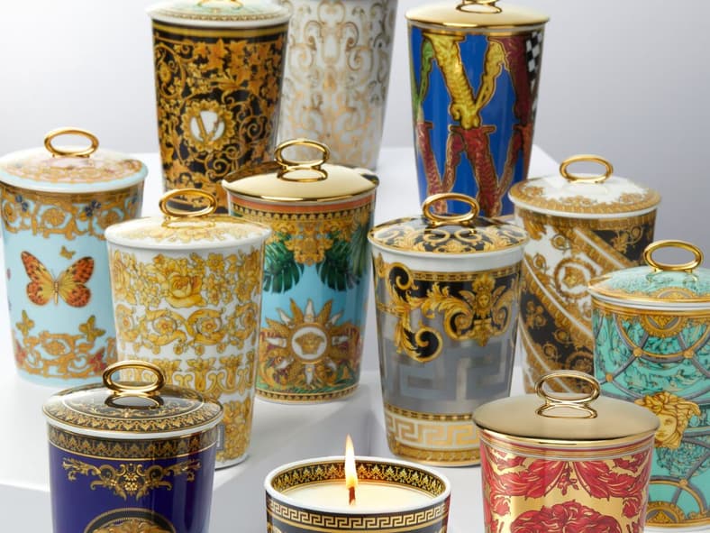 Versace Medusa Garland Scented Candle