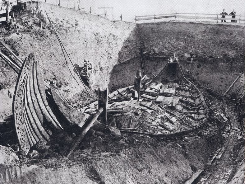 Oseberg Ship Burial Norway Wiki Commons