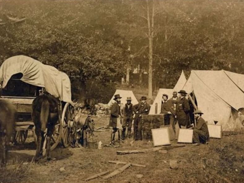Teamster Wagon Camp Google Commons