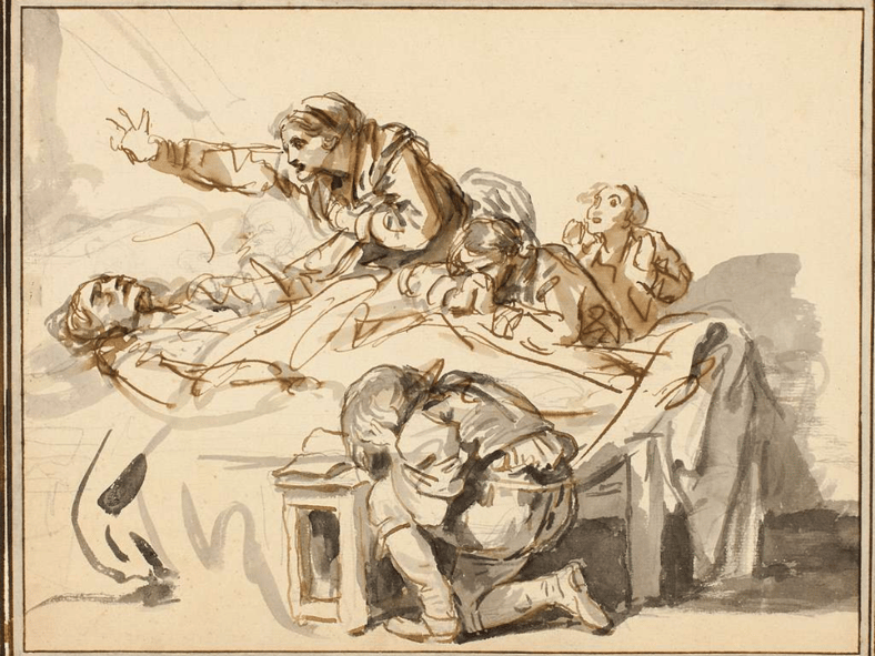 funeral customs from the 18th century