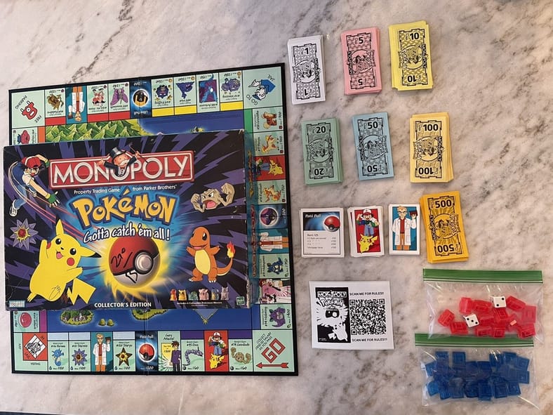 pokemon monopoly edition