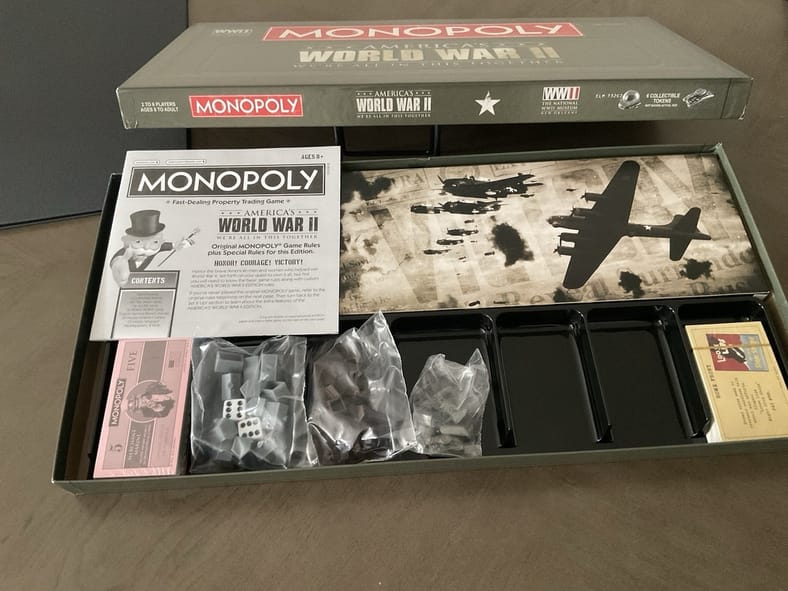 wwii special edition monopoly