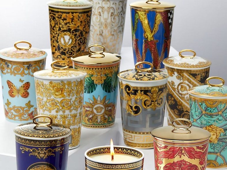 Versace Medusa Garland Scented Candle