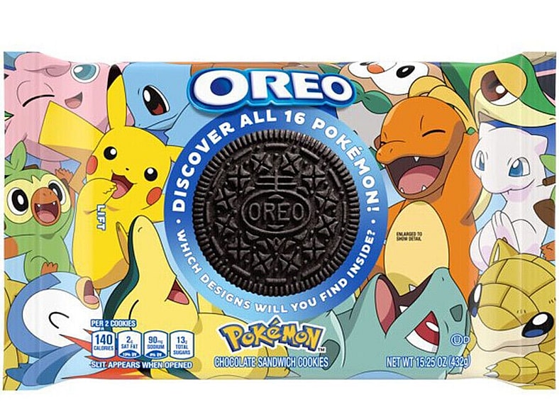 Main Pokemon and Oreo Package eBay