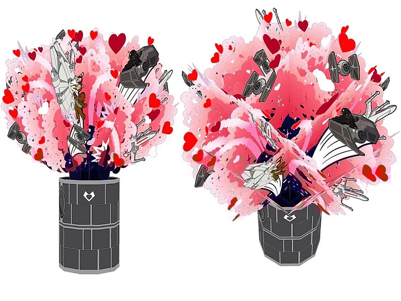 Death Star Explosion Bouquet lovepop