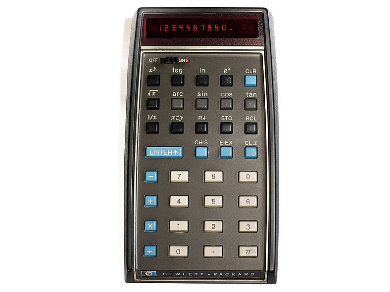 HP 35 Scientific Calculator Wiki Media