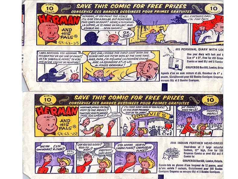 Bazooka Joe Candy Wrapper eBay