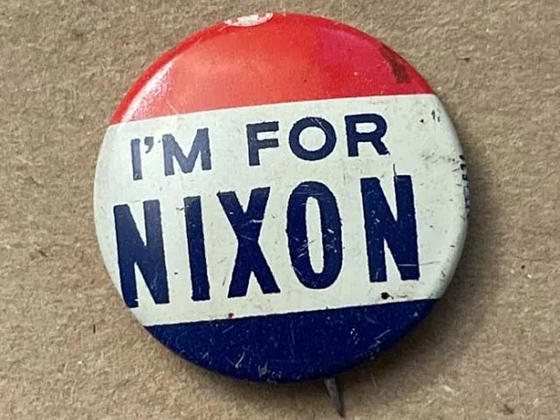 presidential campaign buttons
