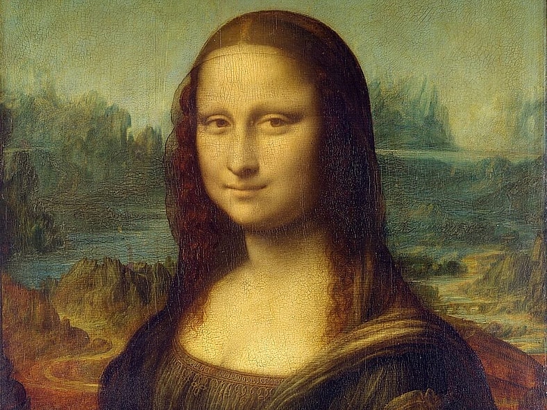 The Mona Lisa by Leonardo Da Vinci Wiki Commons