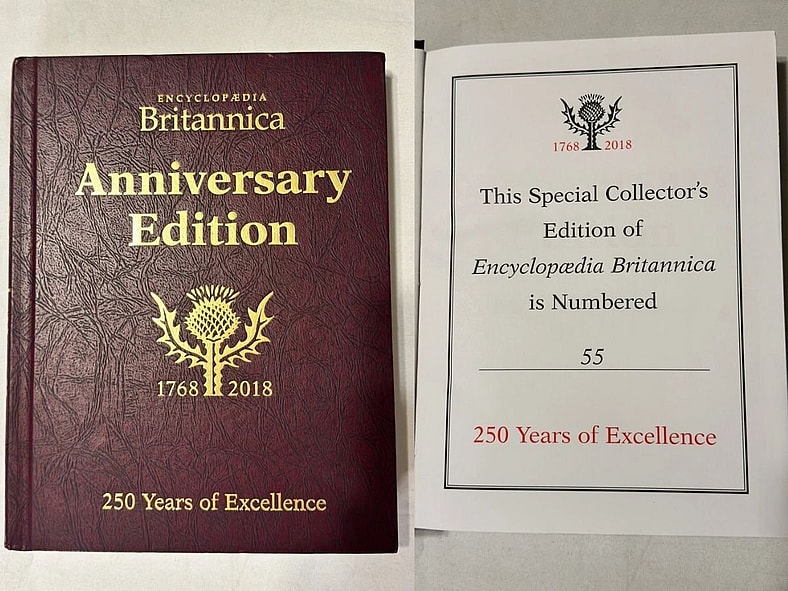 Encyclopedia Britannica Anniversary Edition eBay