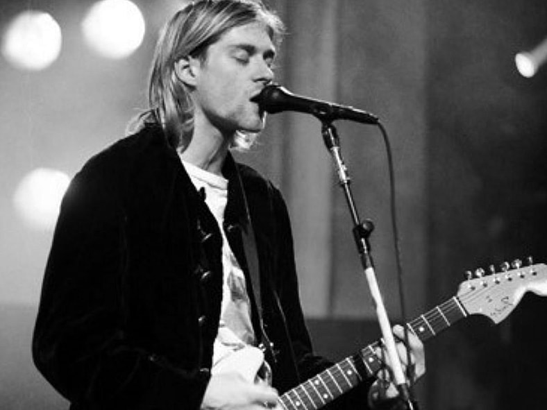 Grunge Kurt Cobain Google Commons