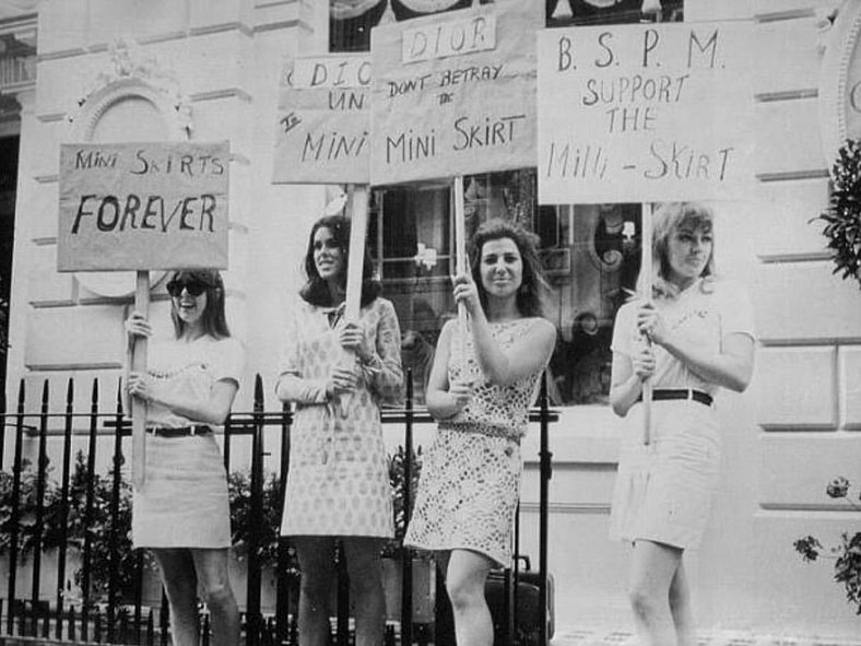 Mini Skirt Protest Google Commons