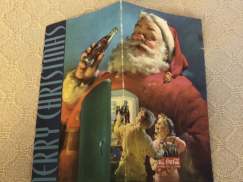 Coca-Cola Christmas Card eBay