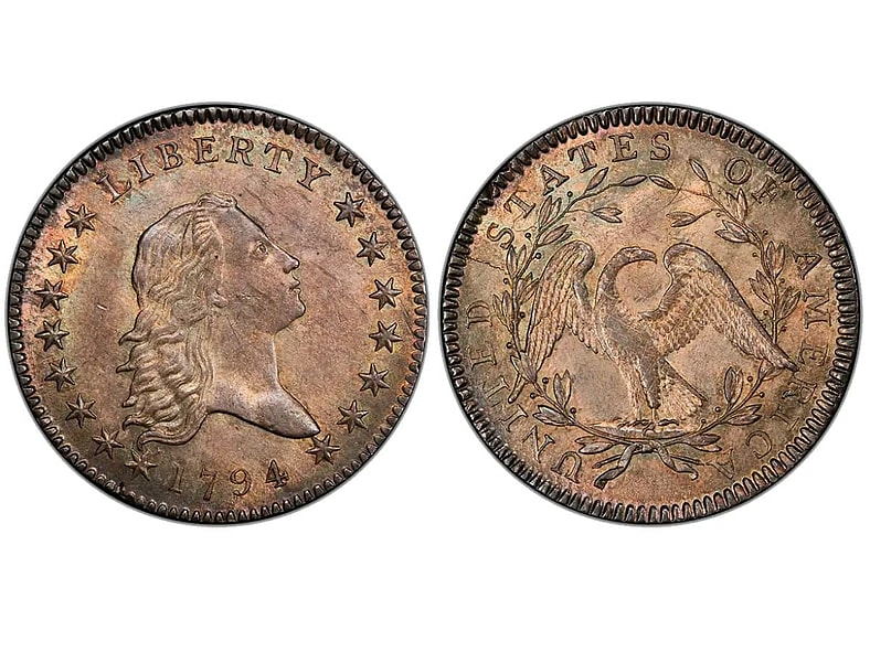 1794 Flowing Hair USA Coin Book