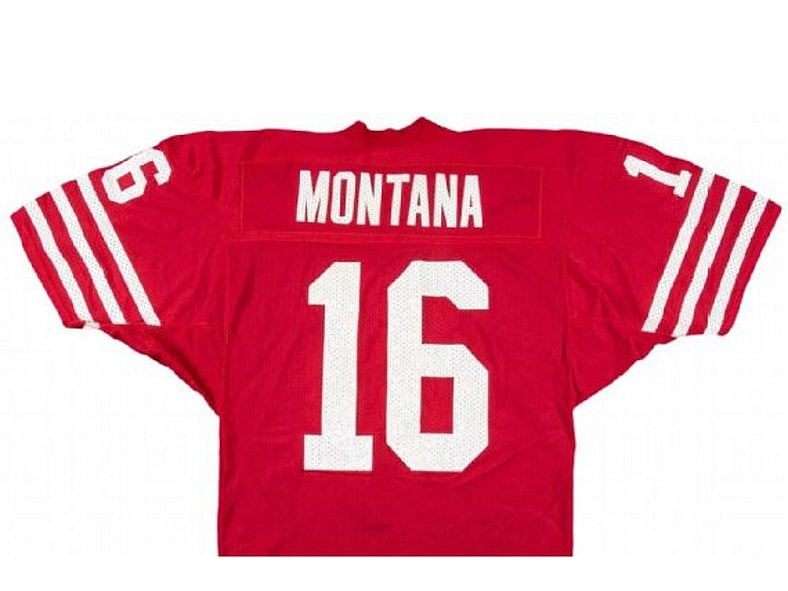 Joe Montana's Jersey ESPN