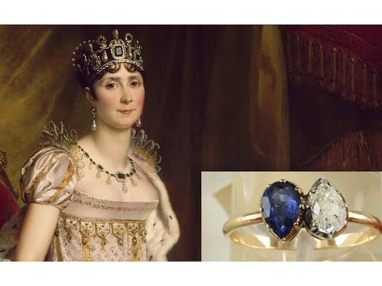 Napoleon's Ring to Josephine Google Commons