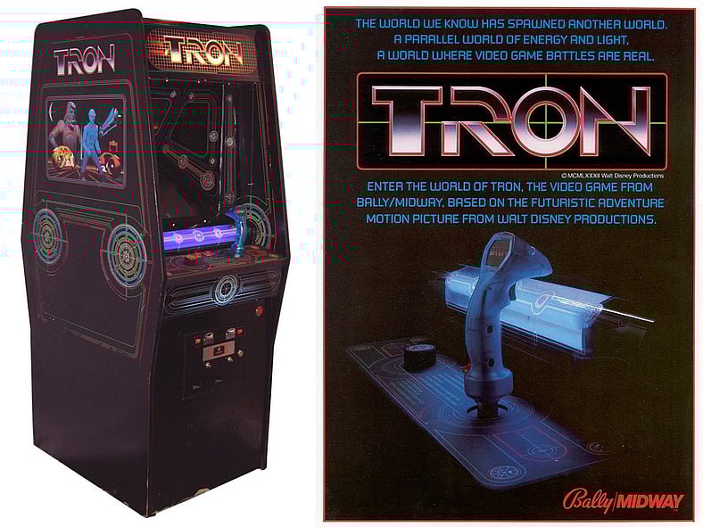Tron Vintage Arcade