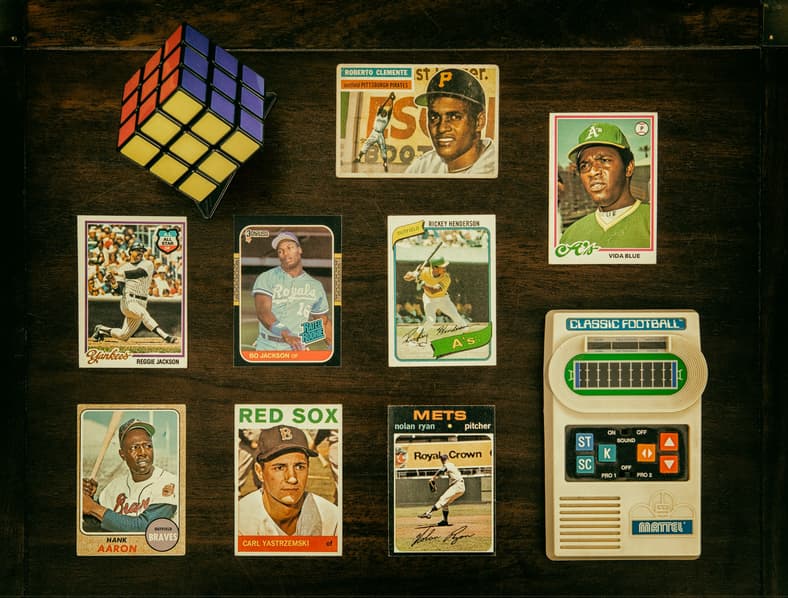 baseball cards