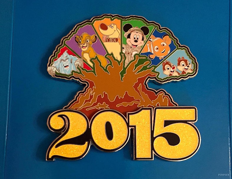 Disney's Animal Kingdom Giant Tree 2015 Pin