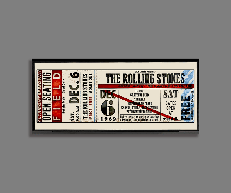 The Rolling Stones' Altamont Free Concert