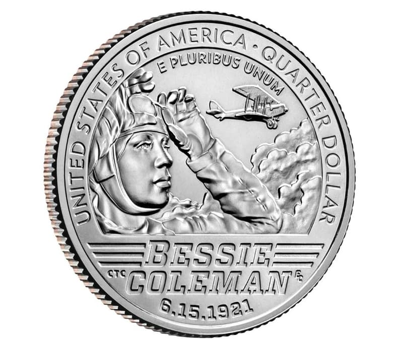 bessie coleman quarter