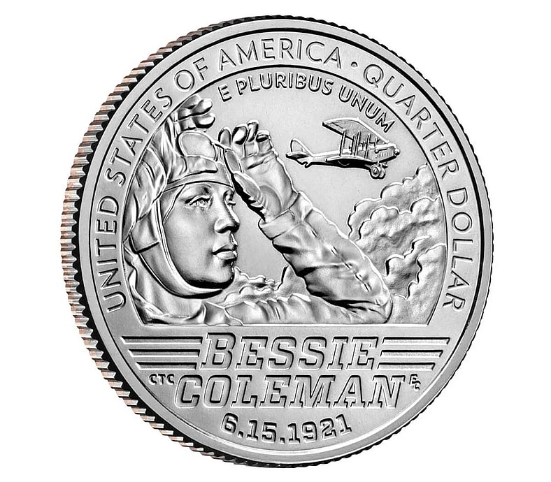 bessie coleman quarter