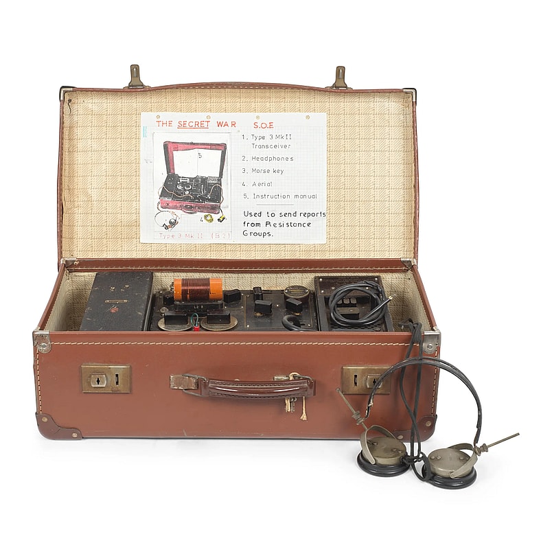 bonhams suitcase transceiver