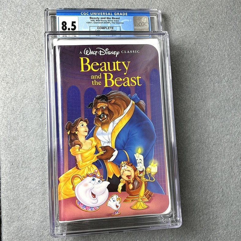 beauty and the beast vhs tape