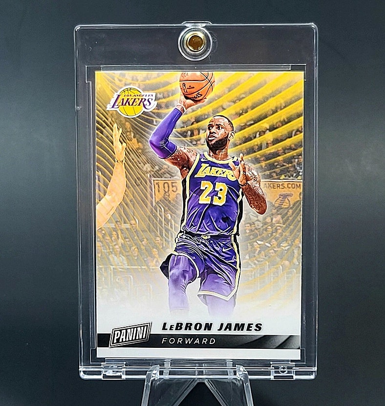 lebron james lakers card