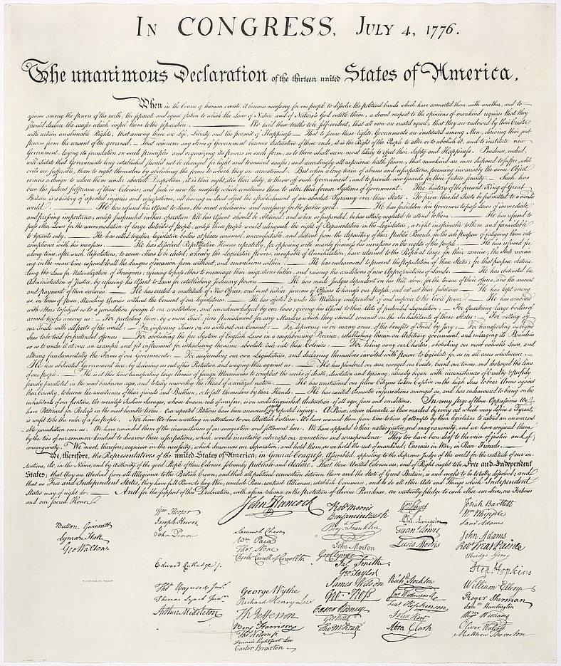 declaration of independence