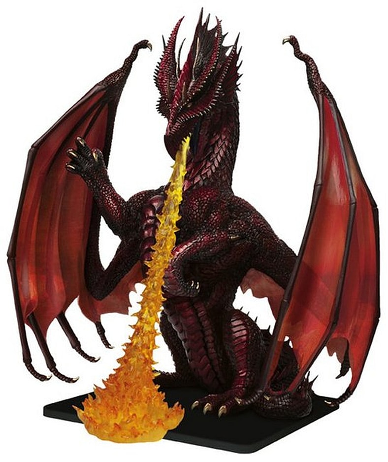 colossal red dragon dnd mini